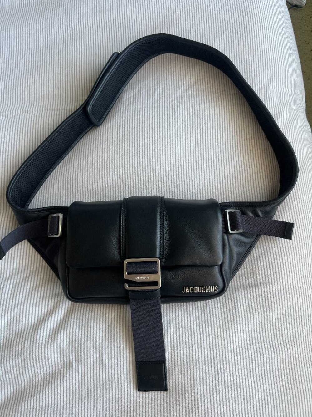 Jacquemus Black Le Chouchou 'La Banane Bambimou' Belt Bag